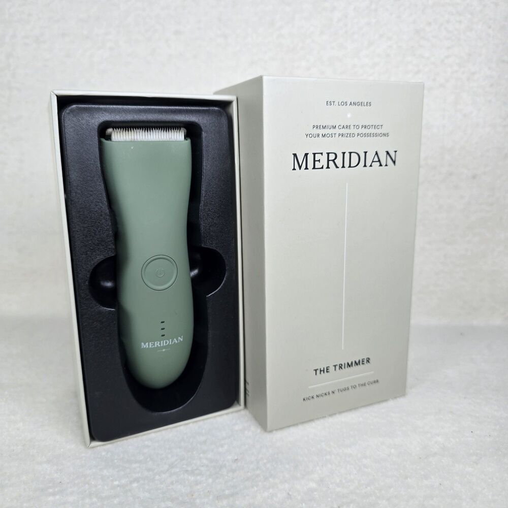 MERIDIAN The Trimmer Fresh Below The Belt Men's Hair Trimmer Sage M2B